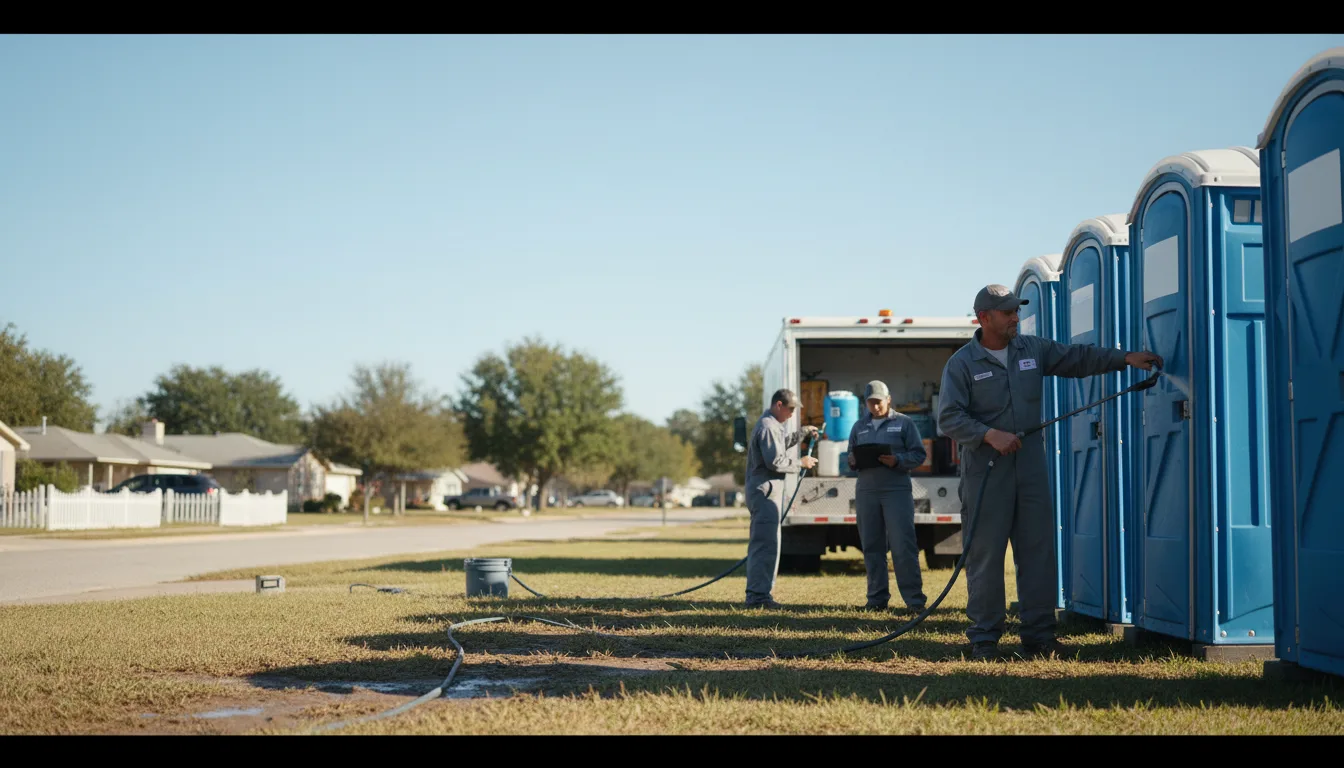 Long-Term Portable Toilet Rental in Wright, AR near me